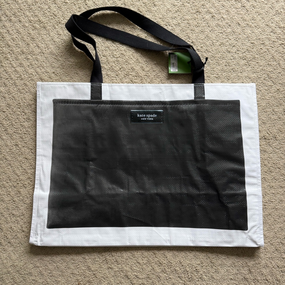 Kate Spade x Target NWT Black and White large Tote